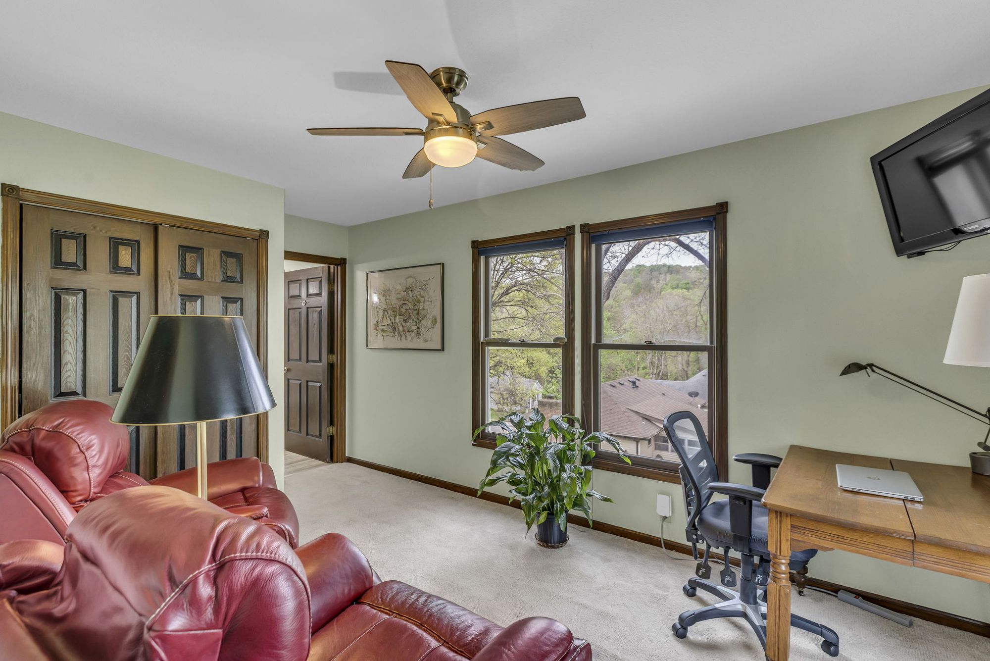 Upstairs bonus room at 615 Cherry Street, Weston, MO