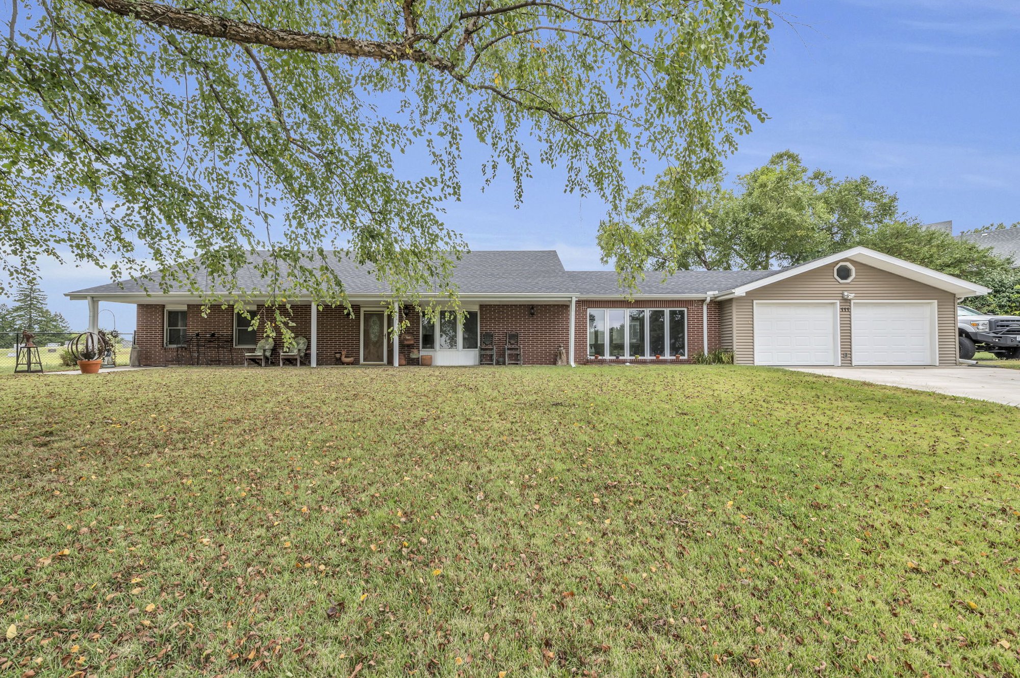 Front exterior of 111 Cora Drive, Weston, MO