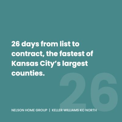Pull quote: Wyandotte County homes went under contract in 26 days in July 2026
