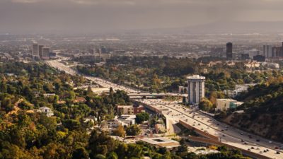 Interstate 405: Highway in California Aerial View