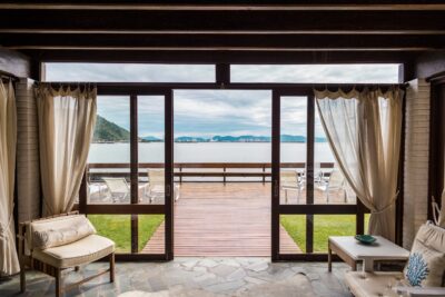 beach view is one of the perks of owning a beachfront luxury property