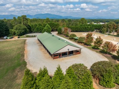 Premier equestrian farm for sale in Tryon Landrum horse country