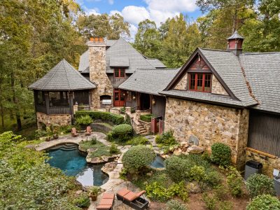High-end rural estate offering privacy and open land in Upstate South Carolina