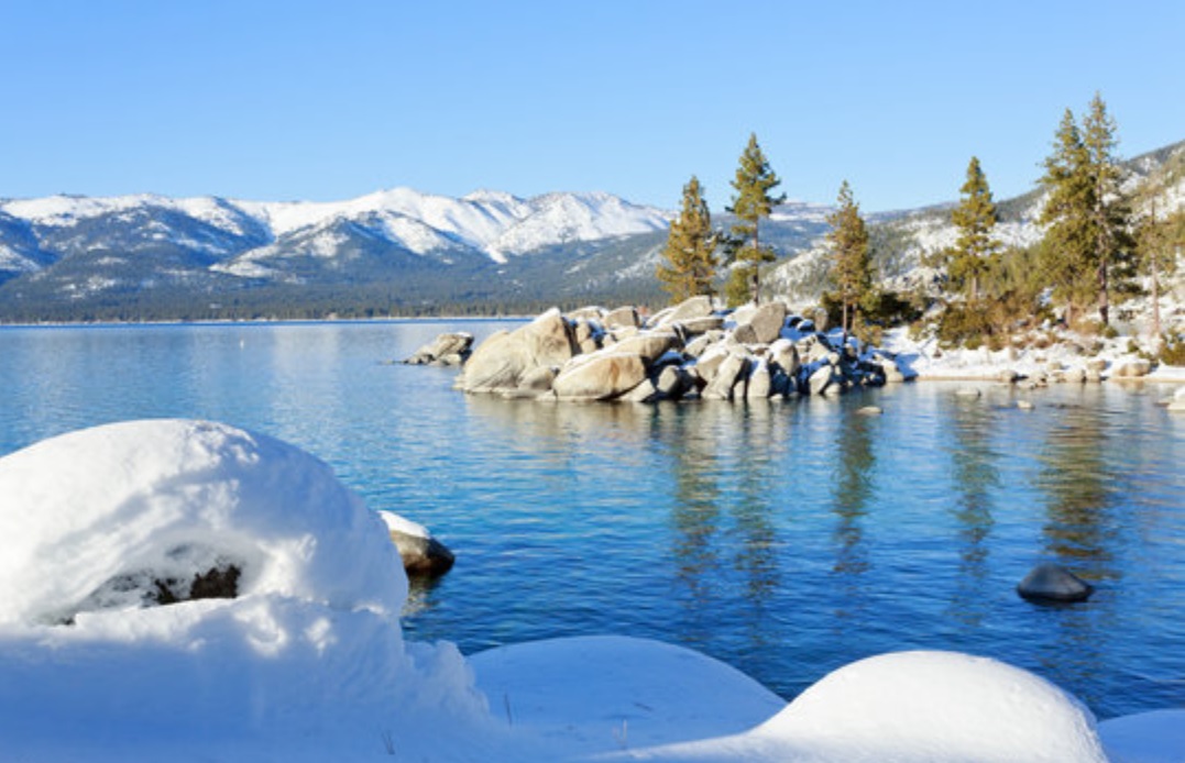 snowy tahoe