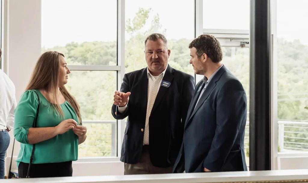 Real Estate Agents conversing