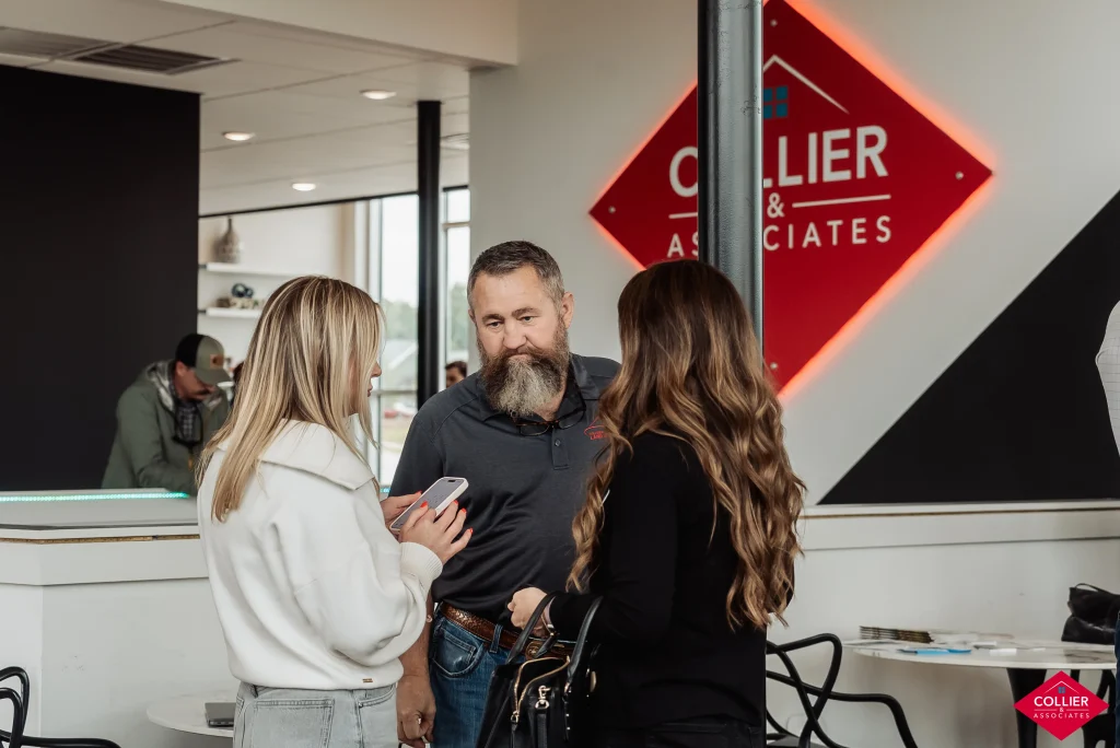 Real Estate Meeting in Collier and Associates office