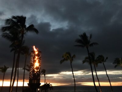 Tiki torch