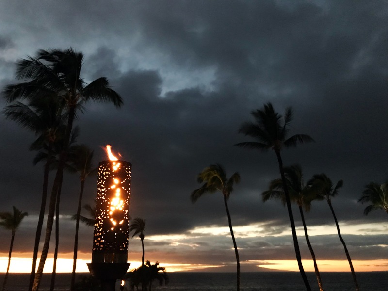 Tiki torch