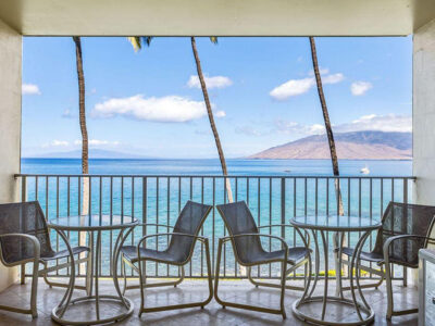View from a private lanai in The Royal Mauian