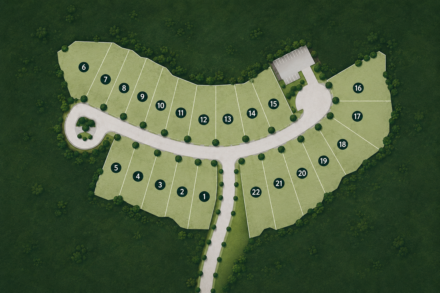 Whitemarsh Cove community site map