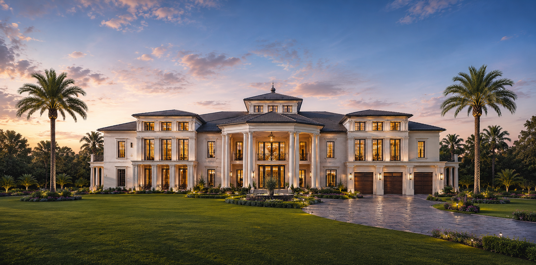 Luxury estate rendering at Whitemarsh Cove