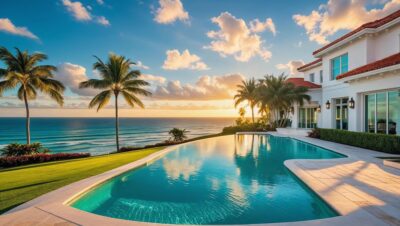 Canva Image Of High End Home With Pool And Ocean View 400x226