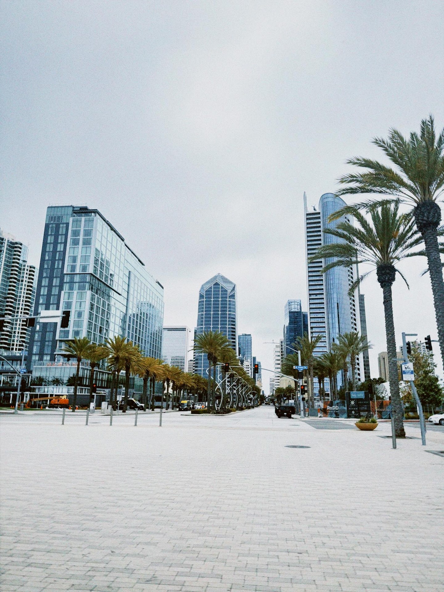 Downtown San Diego skyline on a clear day