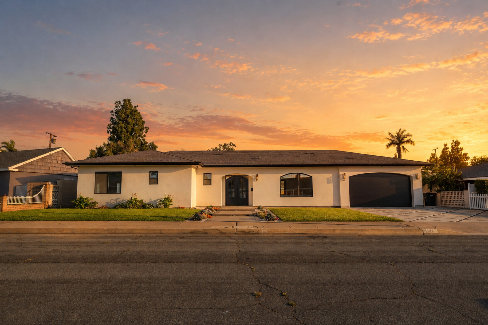 Classic Orange Single-Level Retreat