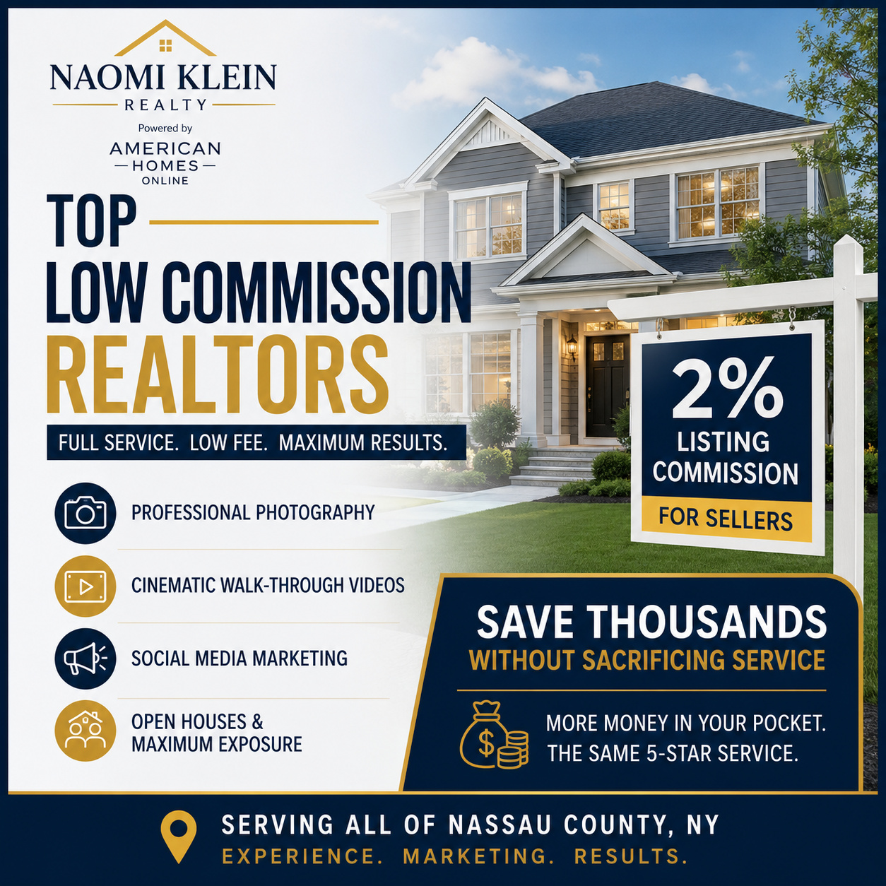 Top Low Commission Realtors