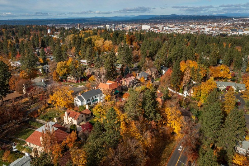 Tree-lined Historic