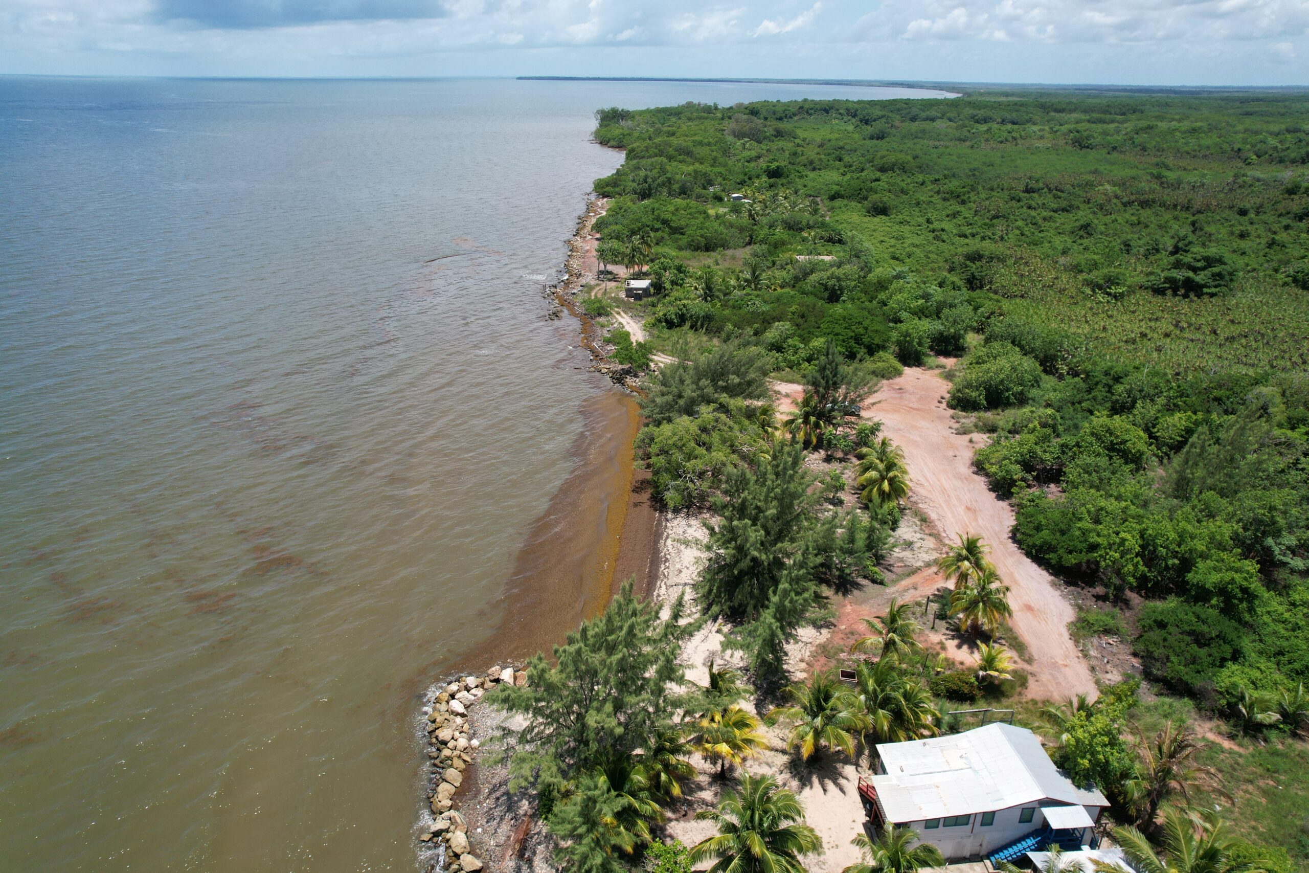 375' Belize Sea Front Mullins River