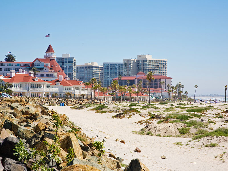 Coronado Island Beach
