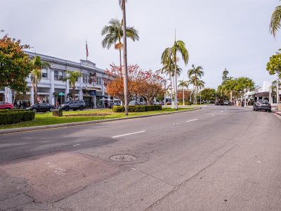 View Along Orange Avenue Coronado