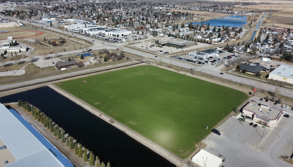 Commercial bare land for sale. 5.65 acres.