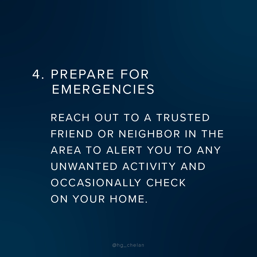 Prepare for Emergencies