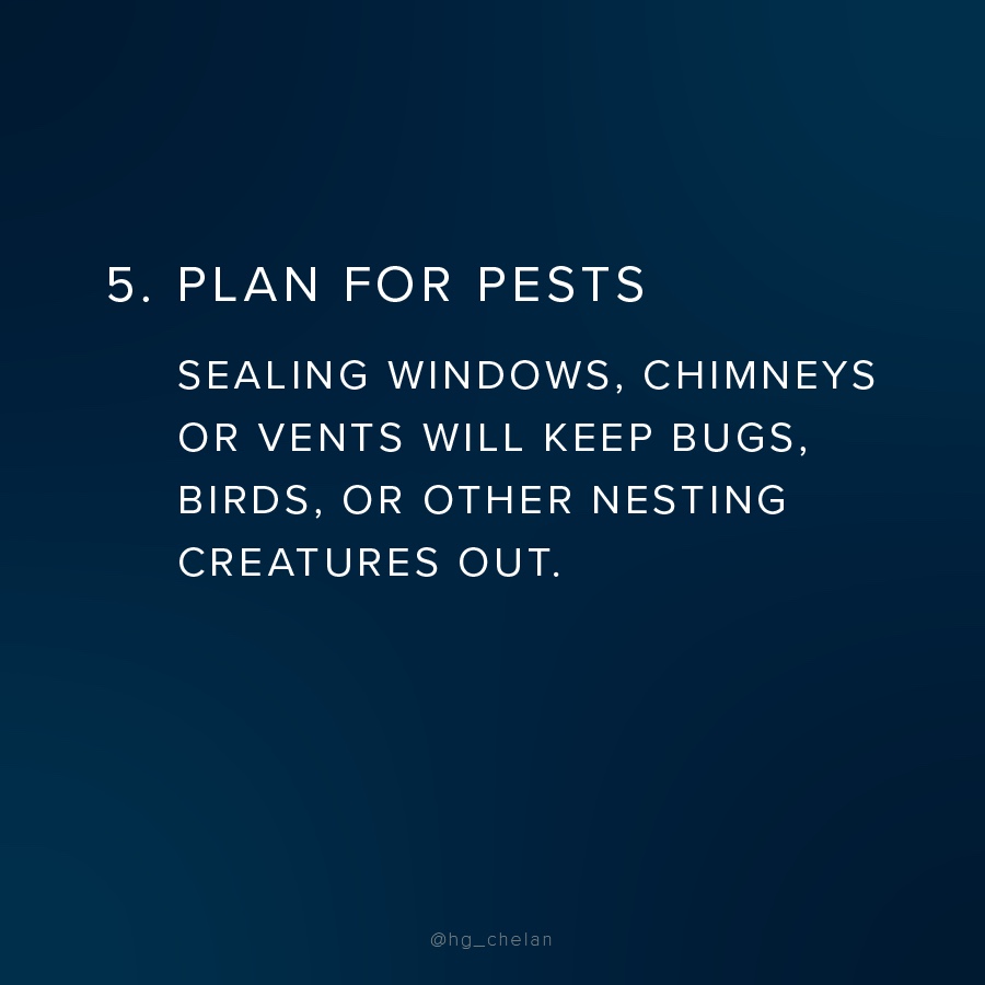 Plan for Pests