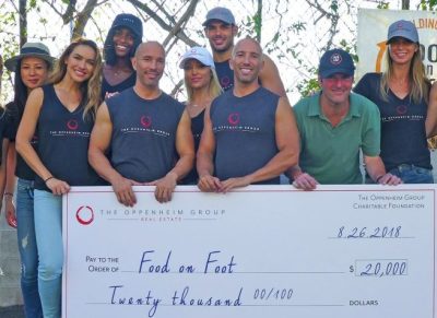 The Oppenheim Group volunteers