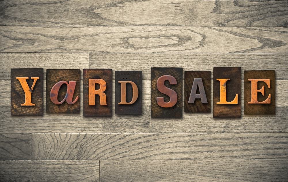 yard sale at Miller-Cory House Museum