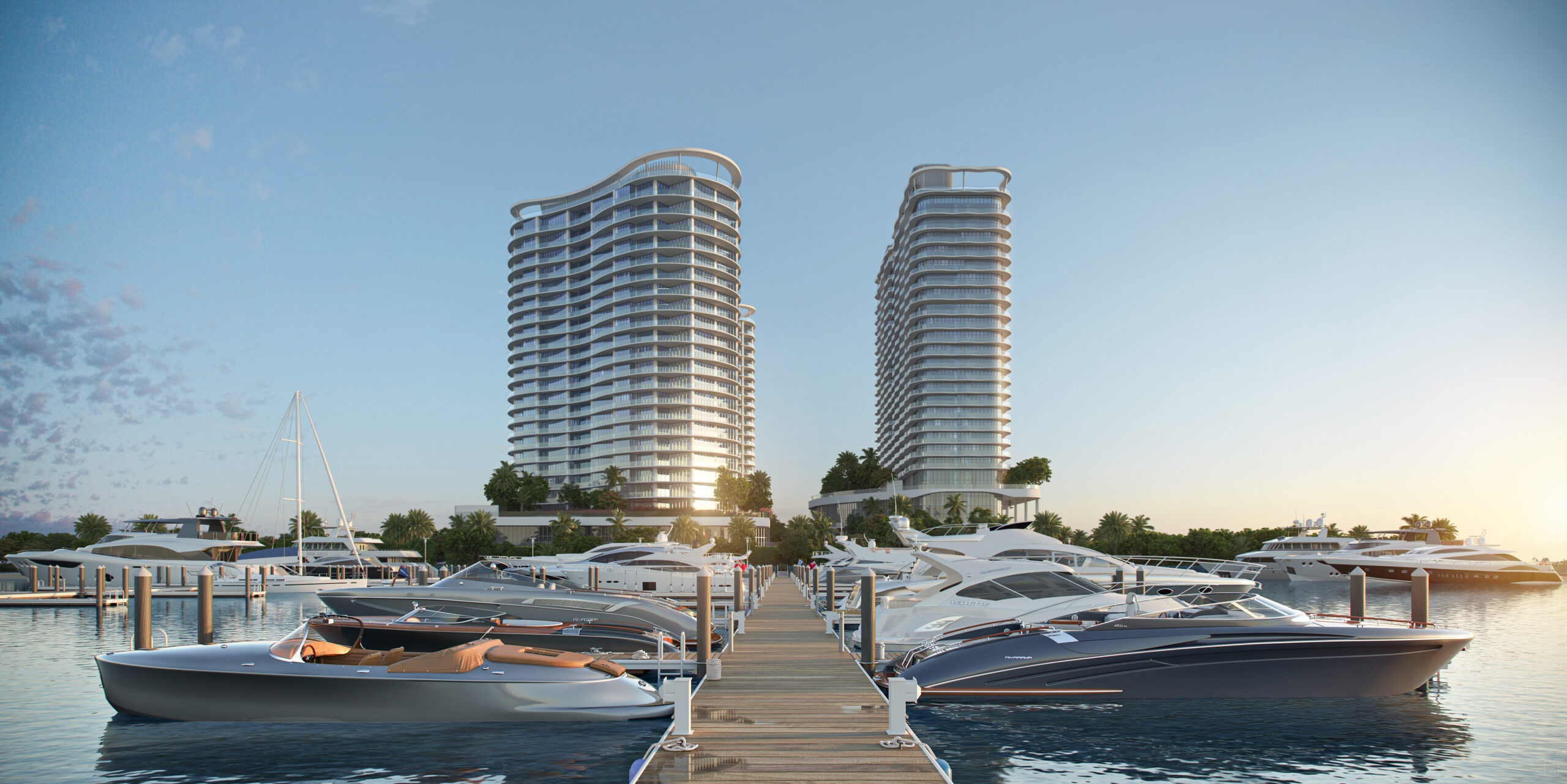 Luxury condos in Fort Lauderdale at St. Regis Bahia Mar with private marina, ocean views, and resort-style amenities