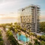 Raleigh Residences Miami Beach oceanfront tower, Art Deco hotel, Miami pre-construction condos.