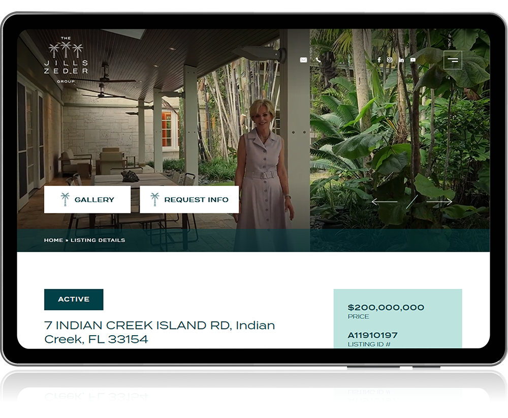 Property Listings Page