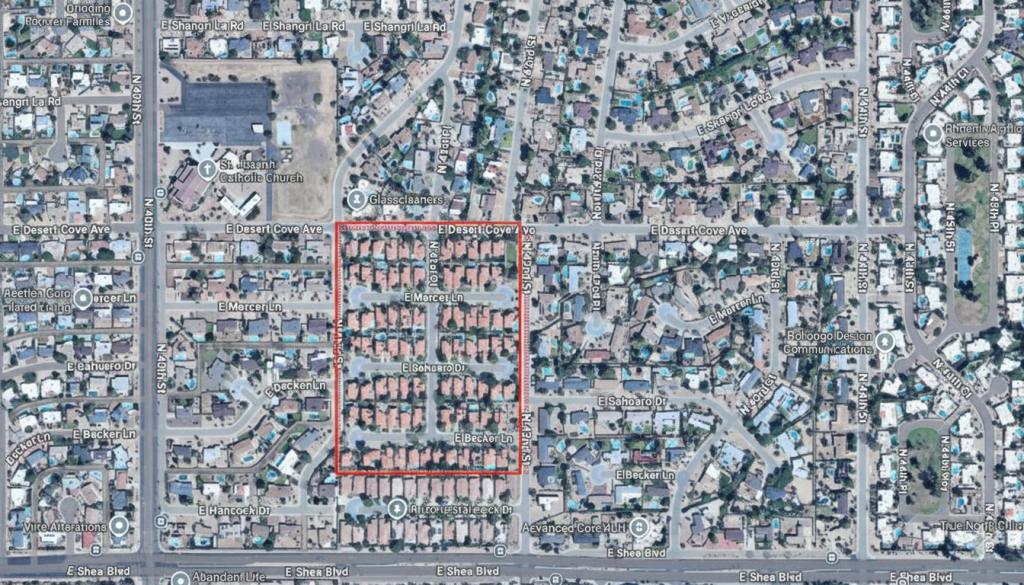 North Shea Estates Phoenix AZ