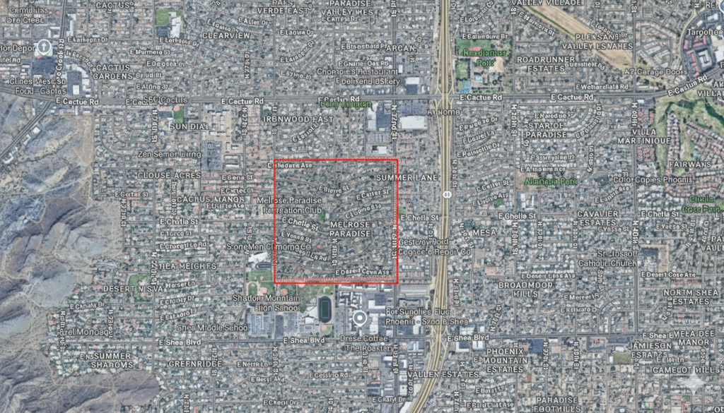 Melrose Paradise Subdivision