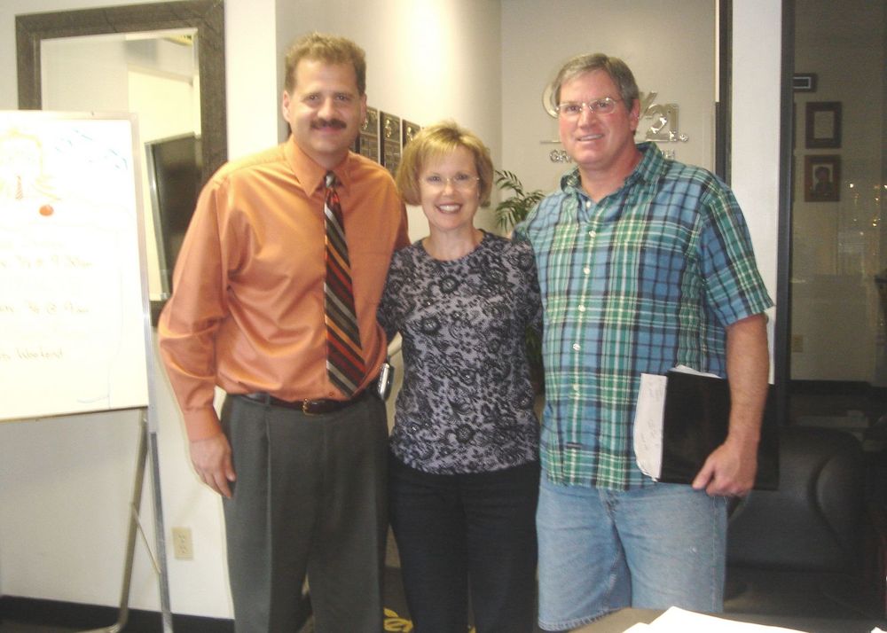 Scott & Denise with Jim