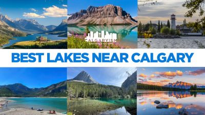What are the best lakes close to Calgary for leisure and recreation?