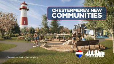 New communities in Chestermere, Alberta