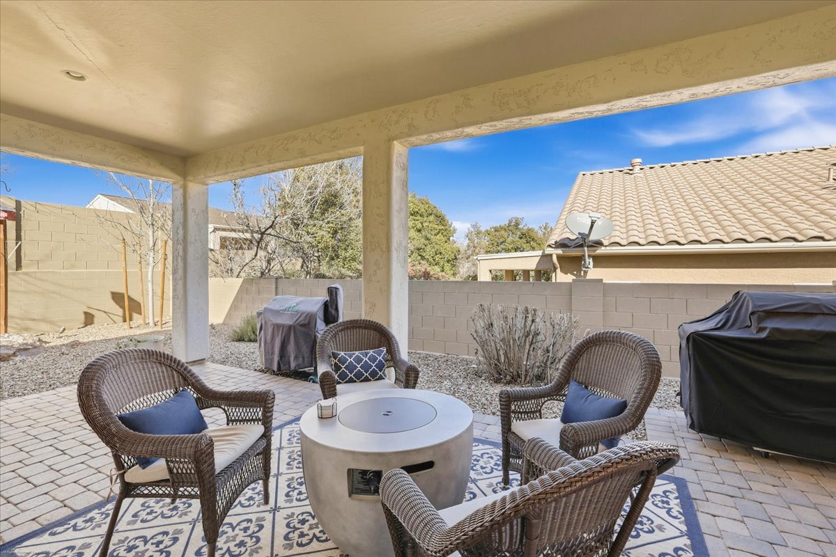 Back Patio with Garden