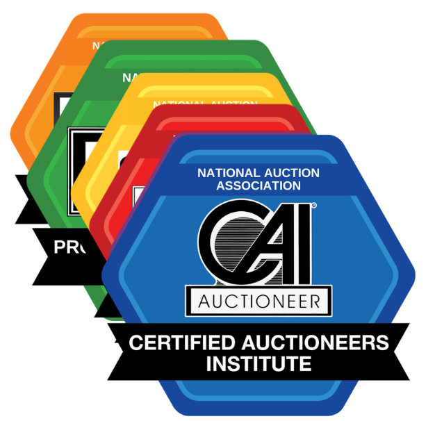 NAA professional designation badges