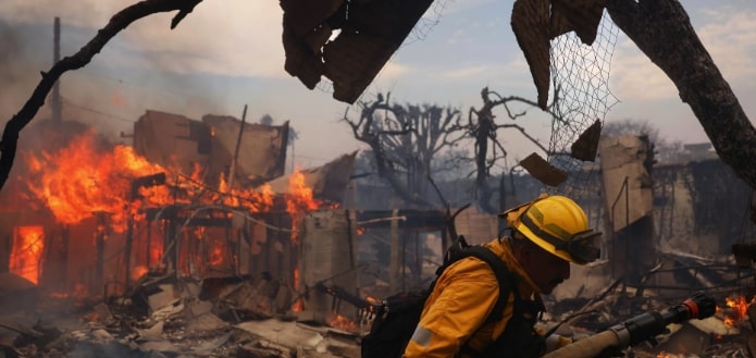 LA wildfire