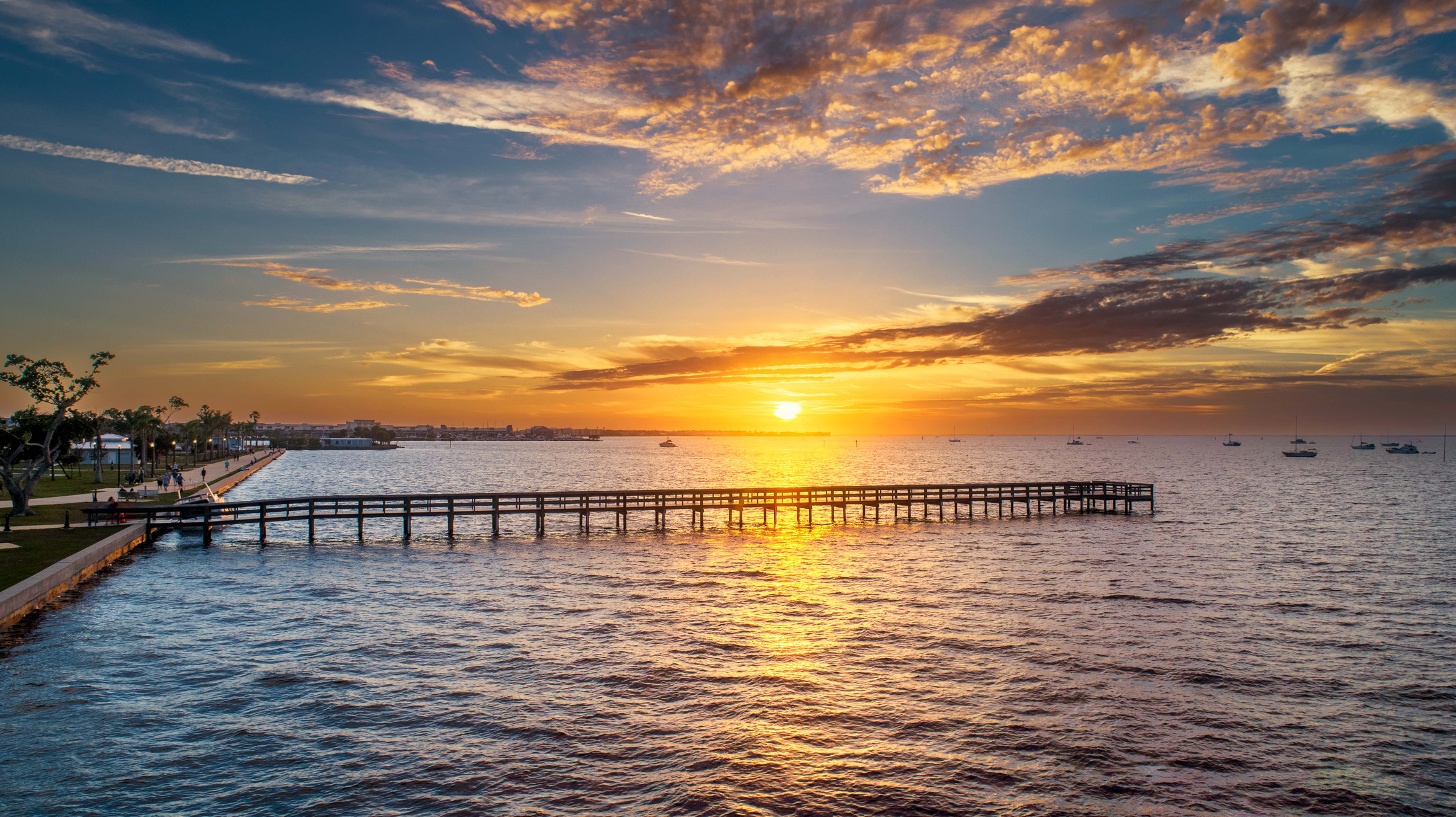 Gilchrist Park, Punta Gorda, Peace River, Punta Gorda, Florida,