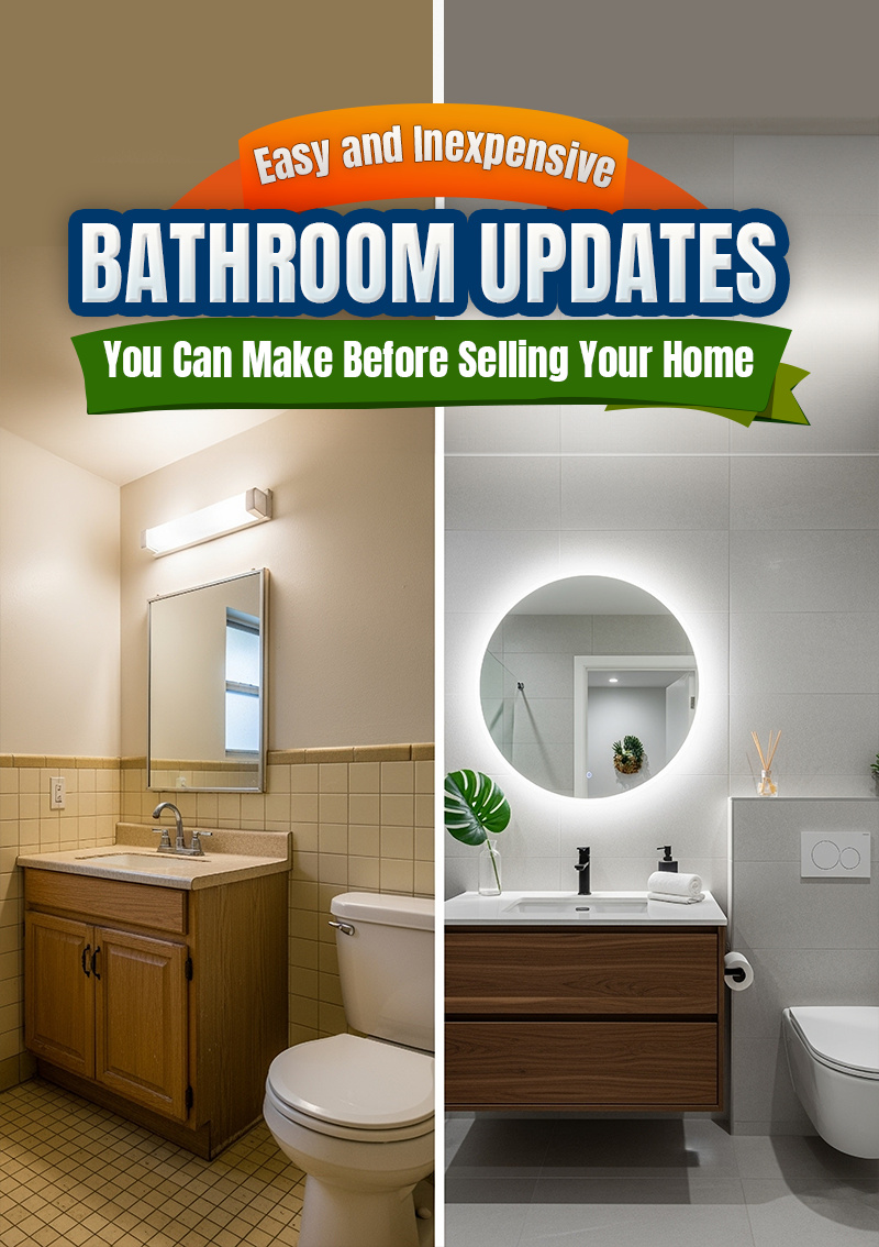 Easy and Inexpensive Bathroom Updates