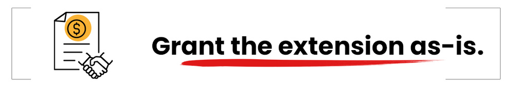 Extend The Closing Date—What Now