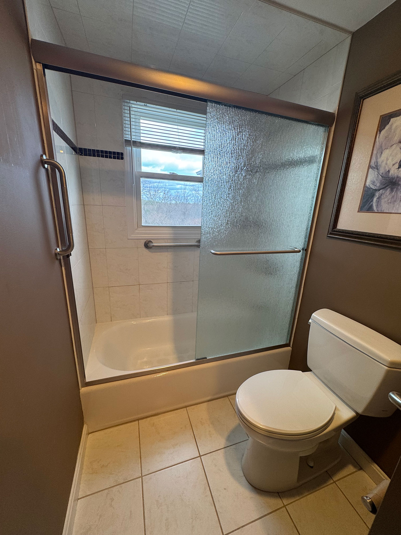 Bathroom before remodel angle three