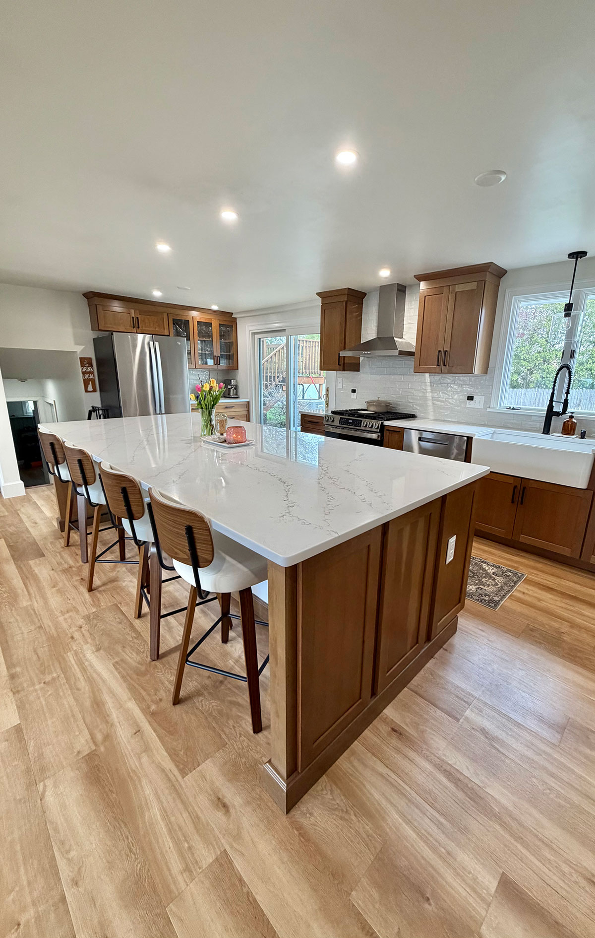 Kitchen after remodel angle one