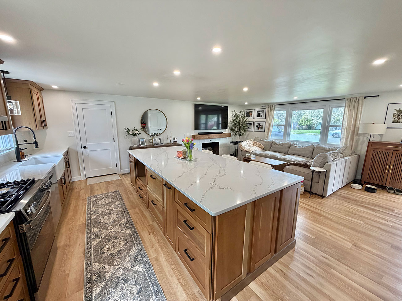 Kitchen after remodel angle two