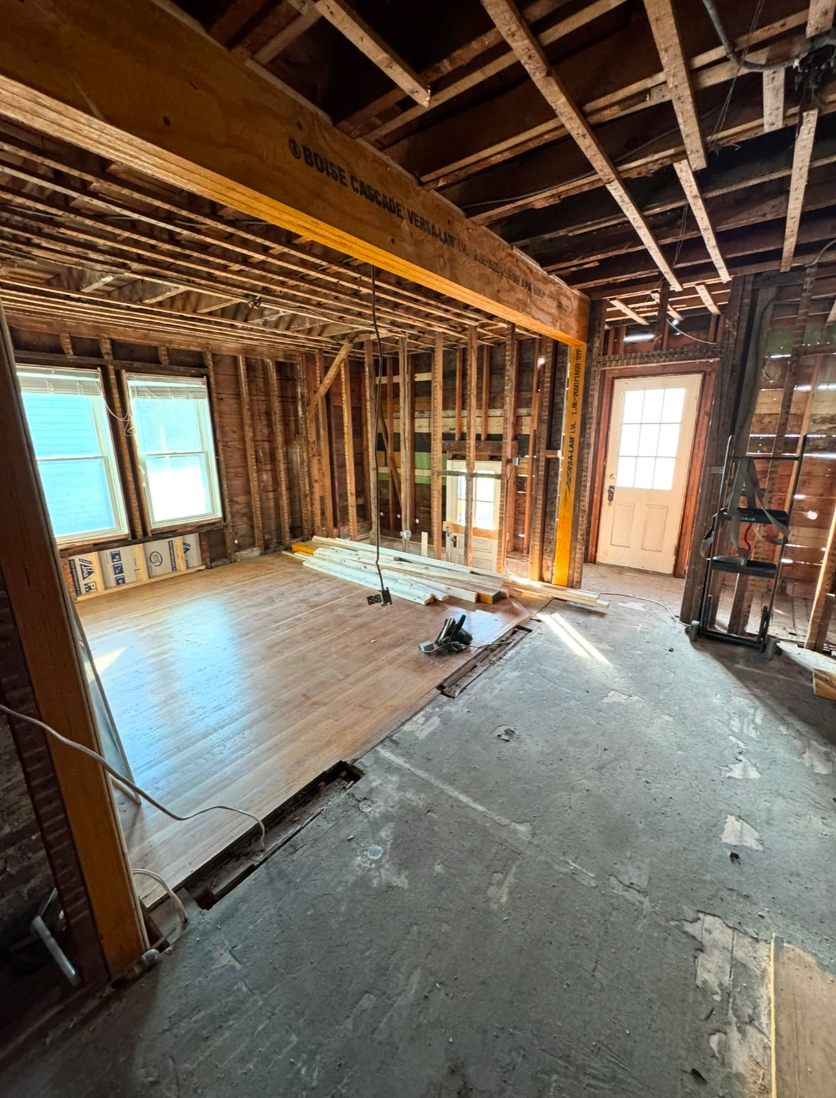 Swampscott kitchen before angle three
