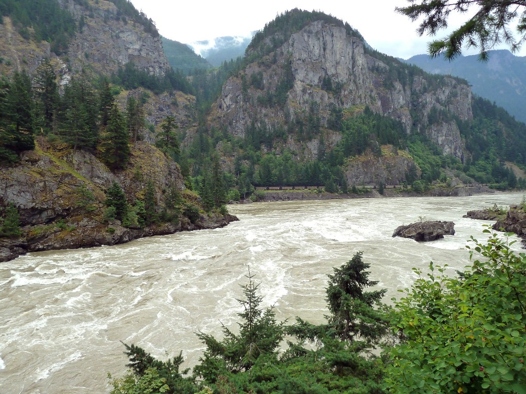 Fraser River in Fraser Valley