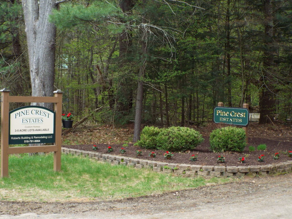 Pine Crest Estates Subdivision Edinburg NY