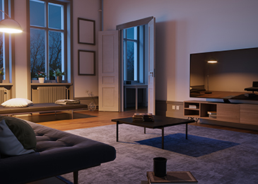 Modern living room interior