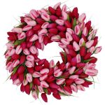 tulip-wreath